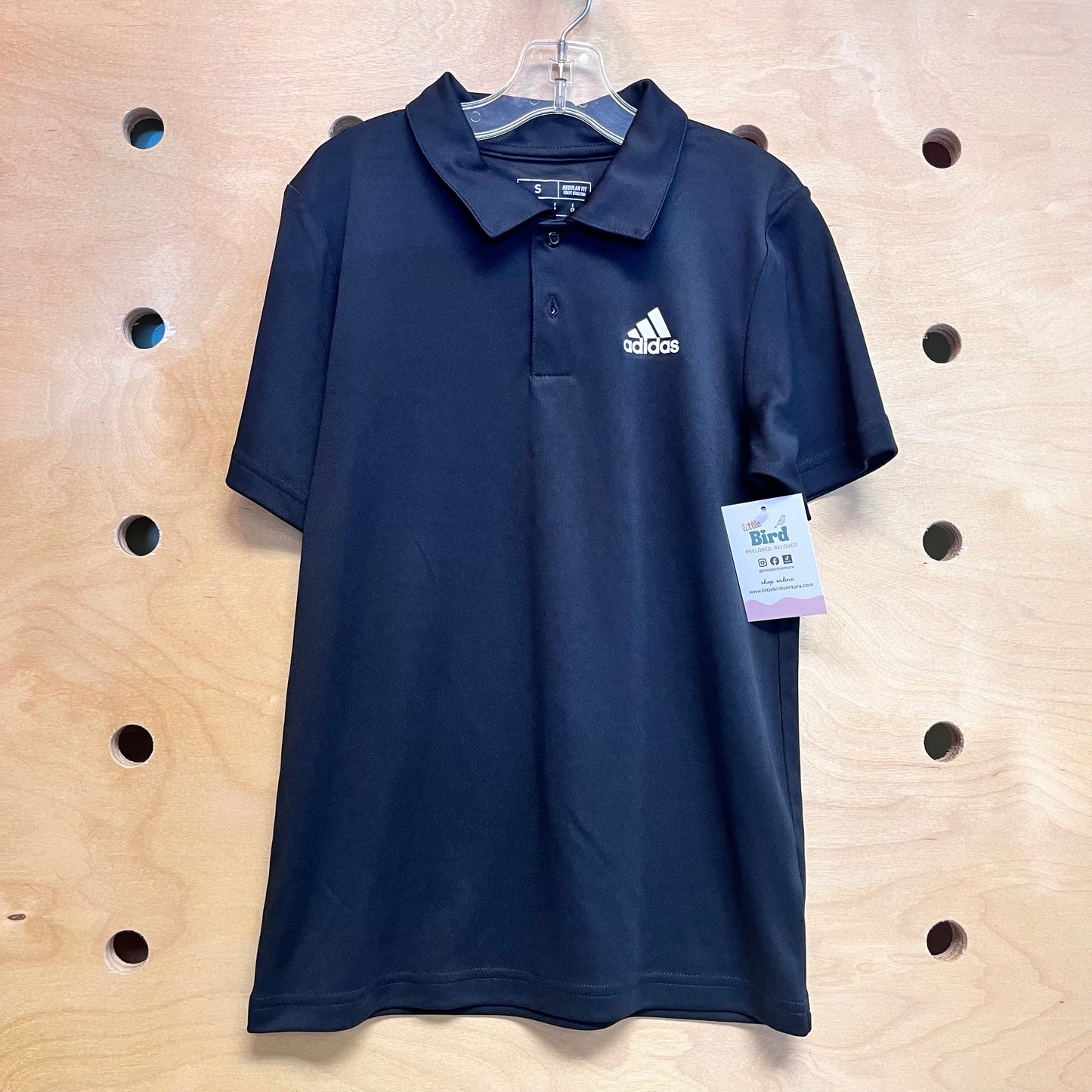 Black Quick Dry Polo