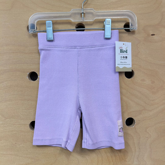 Purple Ribbed 'Berries..' Shorts