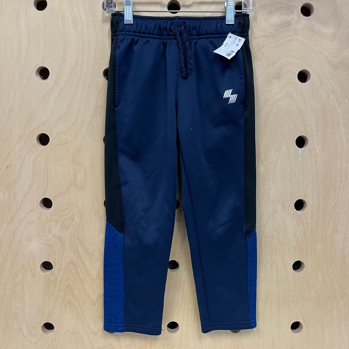 Dark Blue & Black Active Pants
