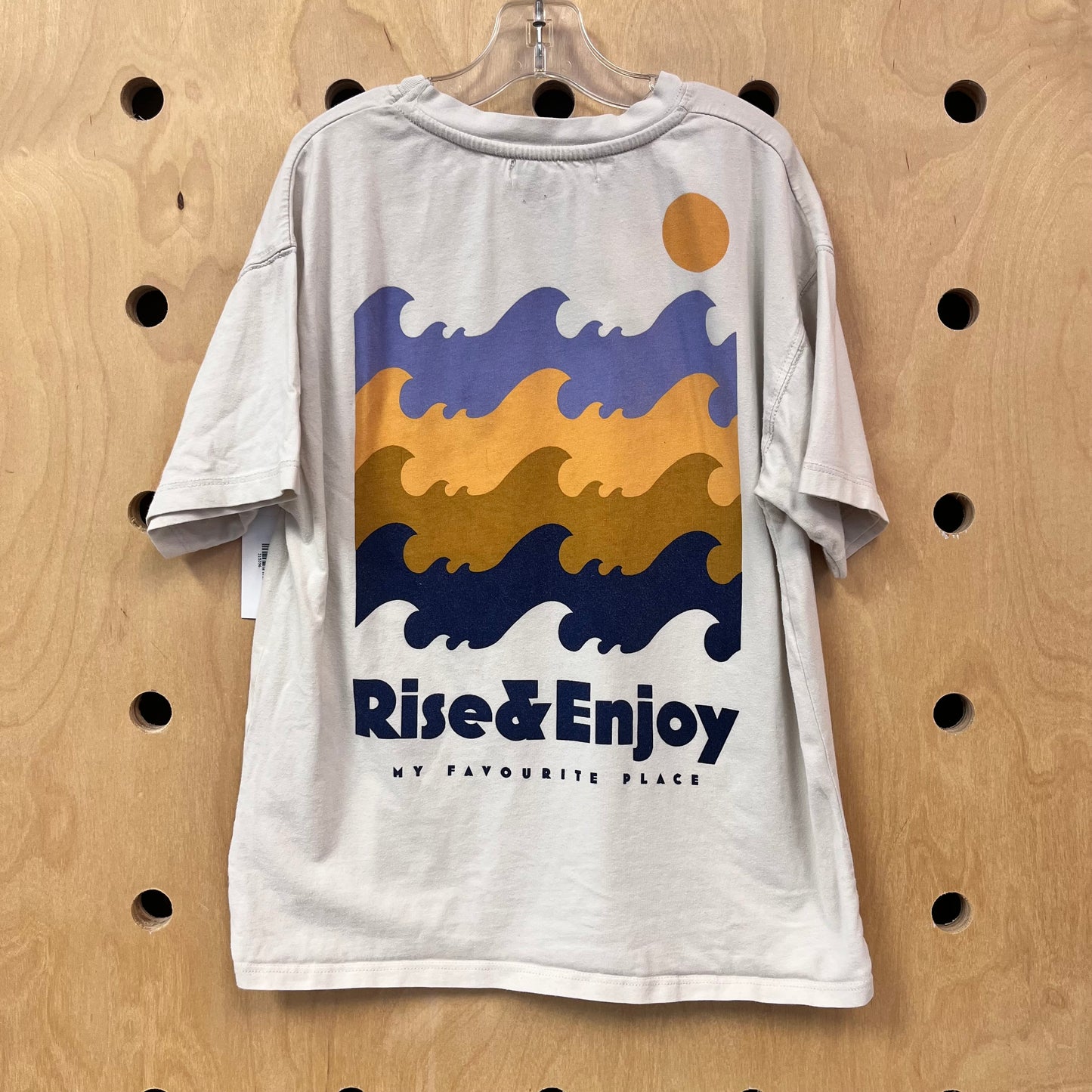 White Rise & Enjoy Mountain Tee