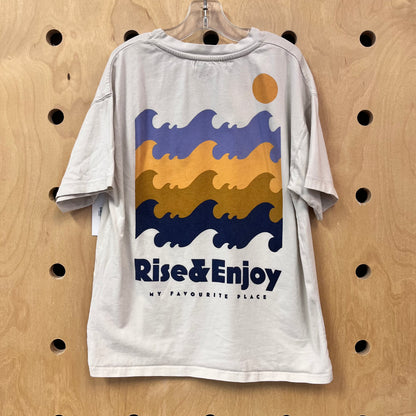 White Rise & Enjoy Mountain Tee