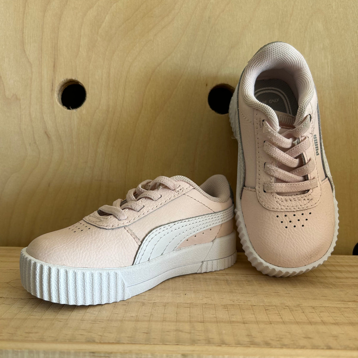 Pink & White Sneakers