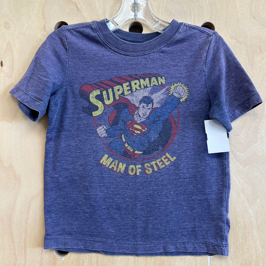 Purple Superman Tee