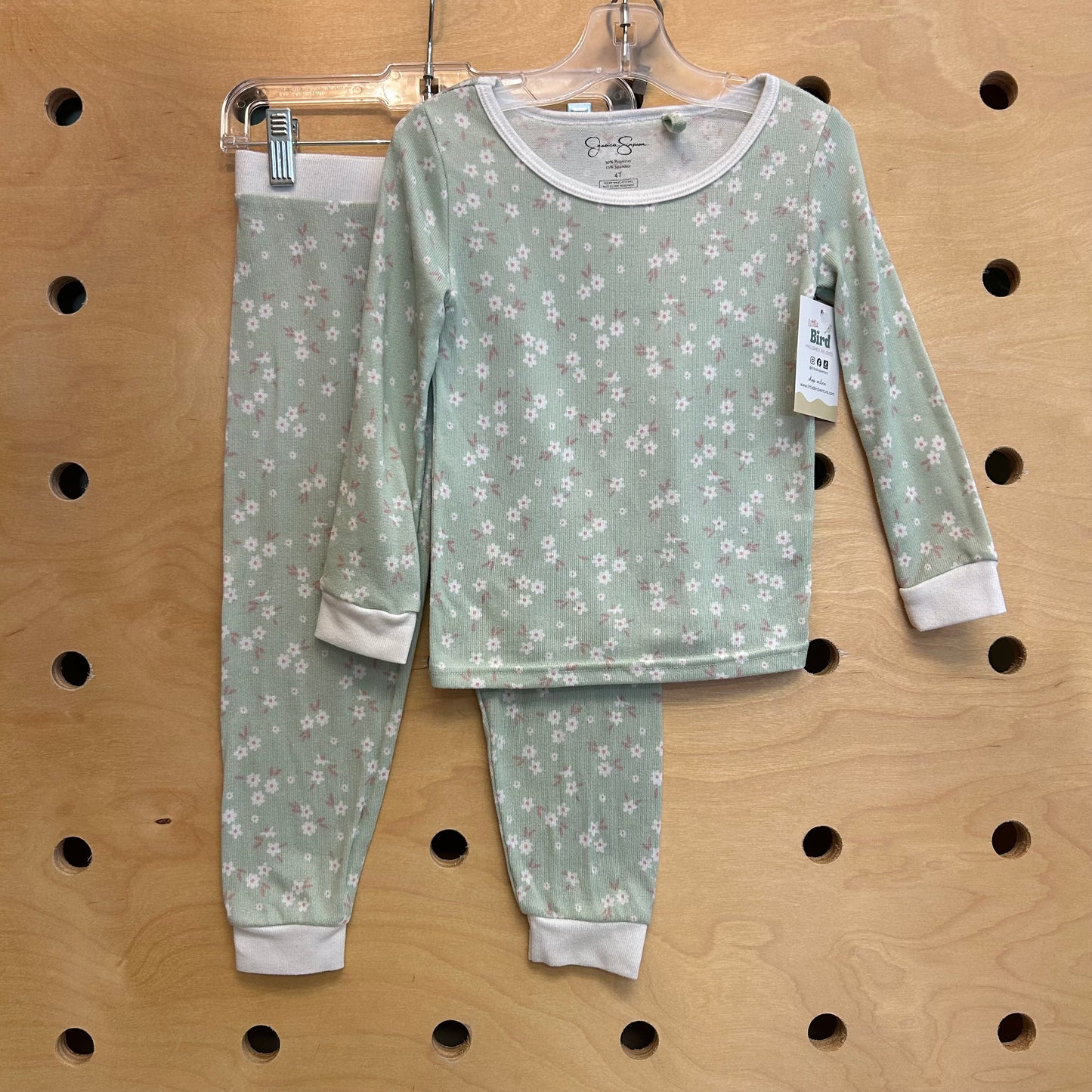 Seafoam Floral Pajamas