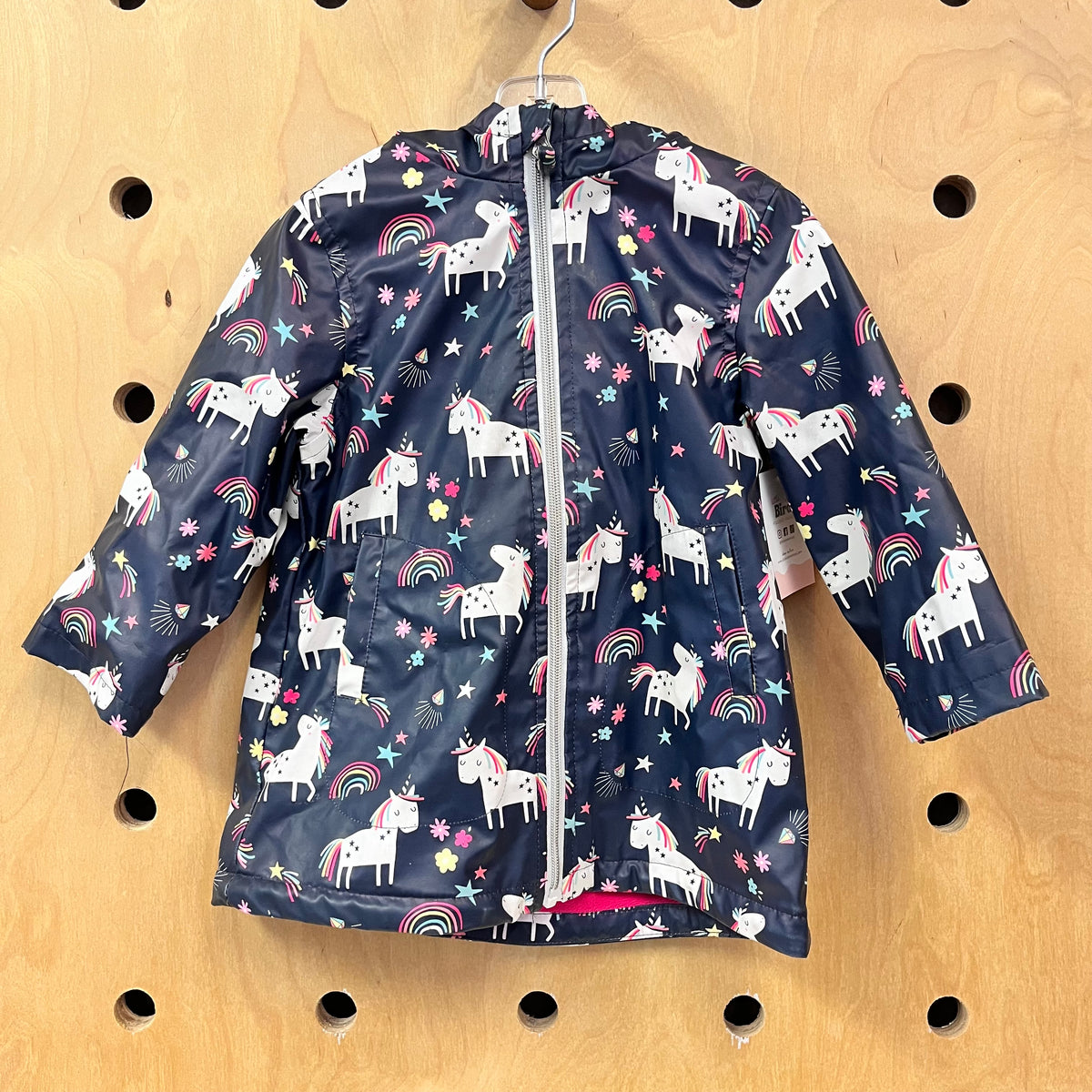 Unicorn Rainbows Rain Coat