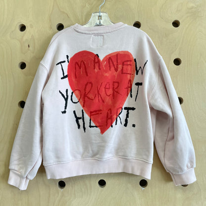 Pink I Heart NY Pullover