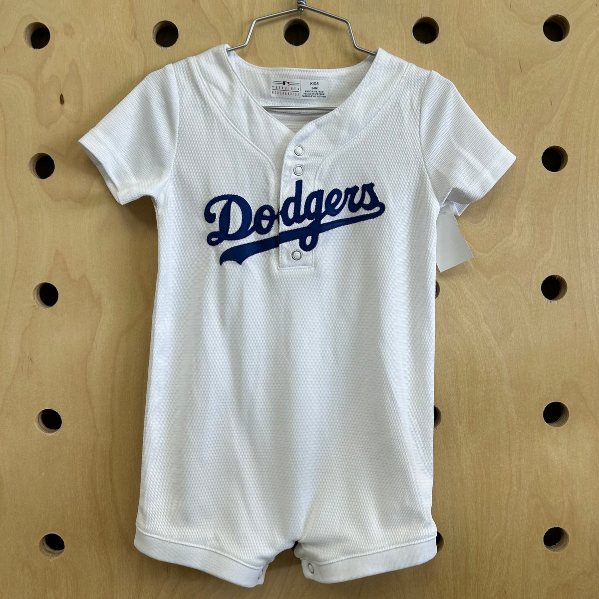 Dodgers Jersey Romper