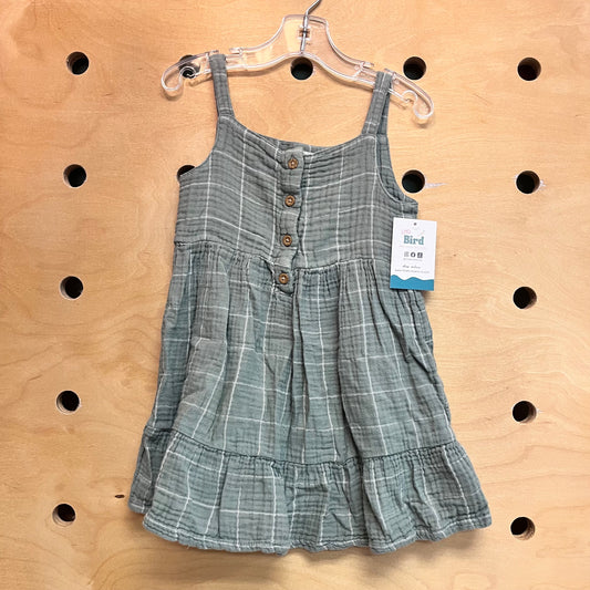 Organic Seafoam Tank Dress