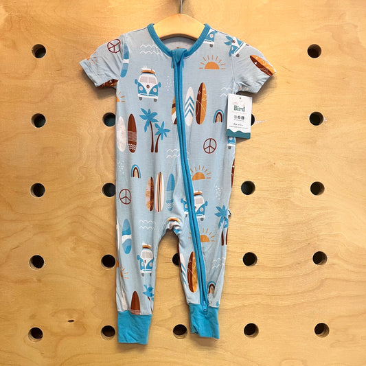 Blue Bamboo Surf/Sun Zippy