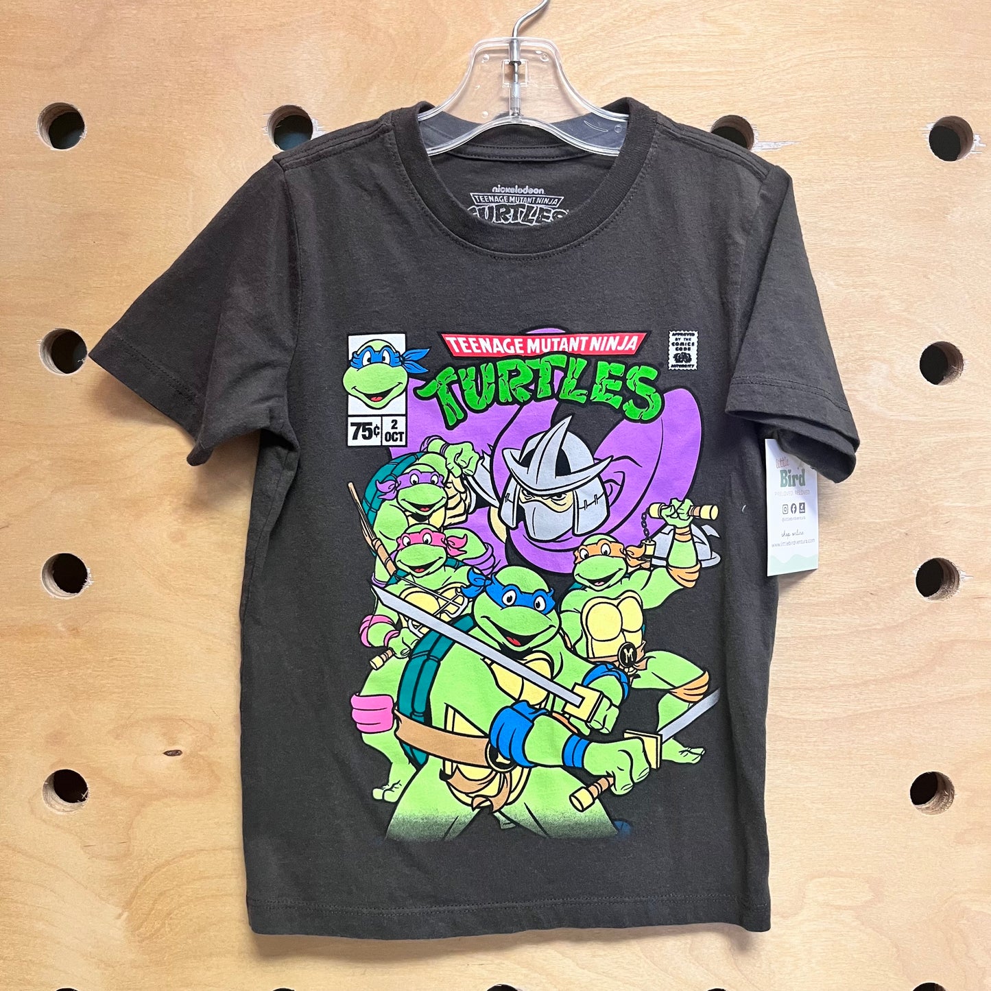 Grey Ninja Turtles Tee