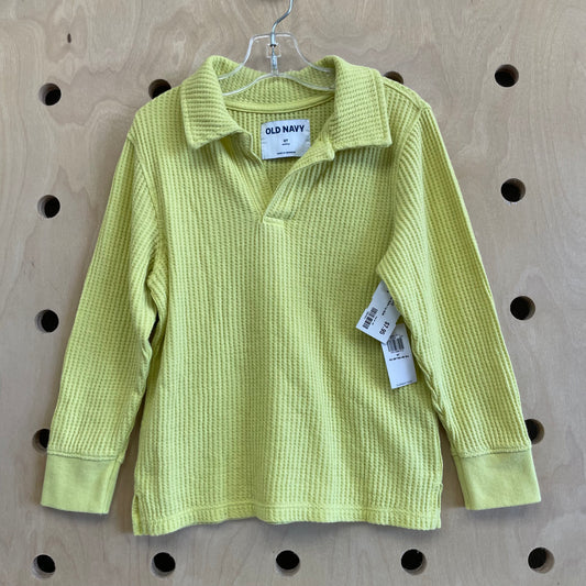 Chartreuse Waffle Top NEW!