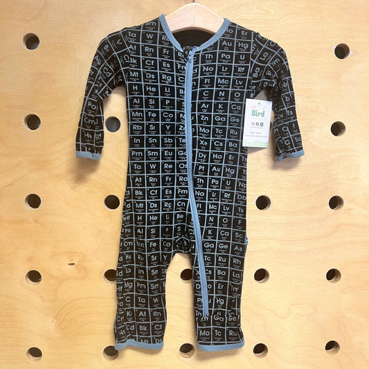 Black Bamboo Periodic Table Zippy