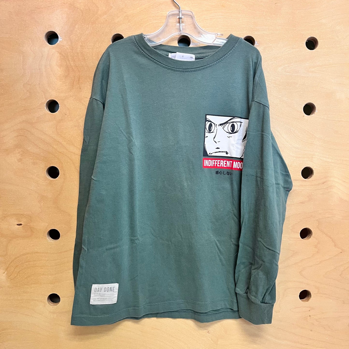 Green Indifferet Mood Tee