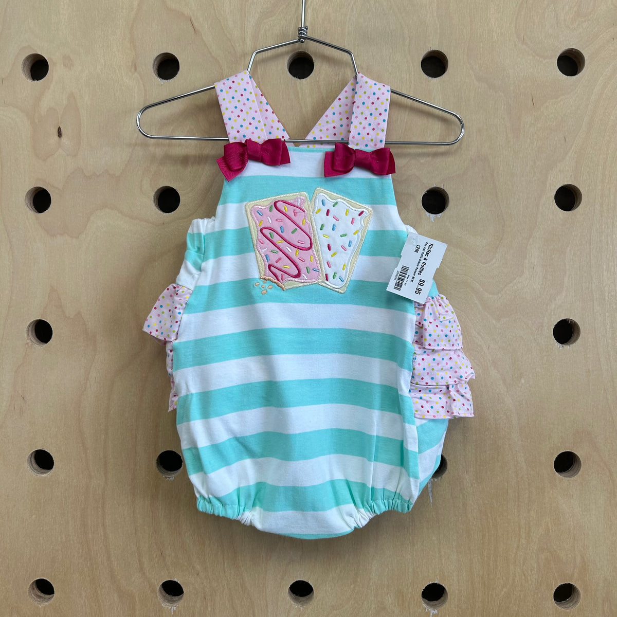 Pop Tart Ruffle Bubble Romper NEW!