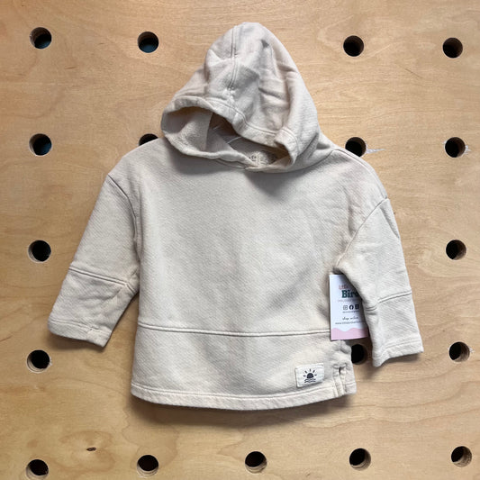 Organic Cream Sun Patch Hoodie