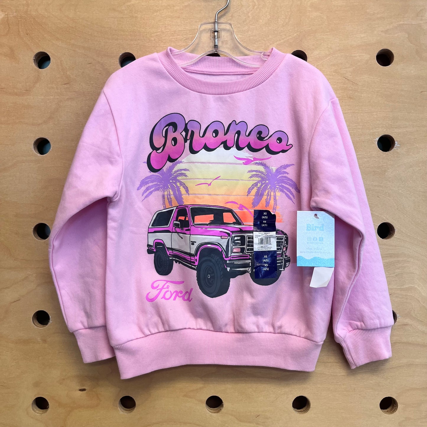 Pink Bronco Pullover NEW!