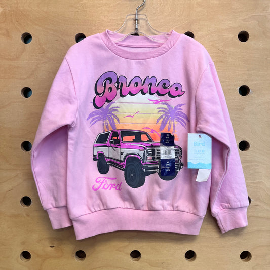 Pink Bronco Pullover NEW!