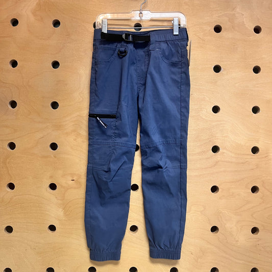 Blue Quick Dry Joggers