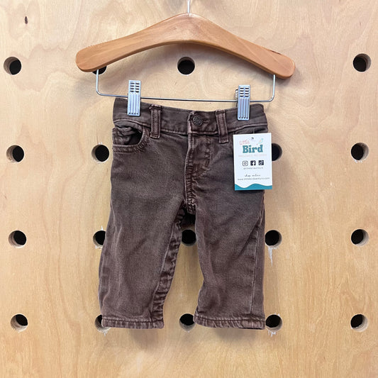 Brown My First Loose Denim