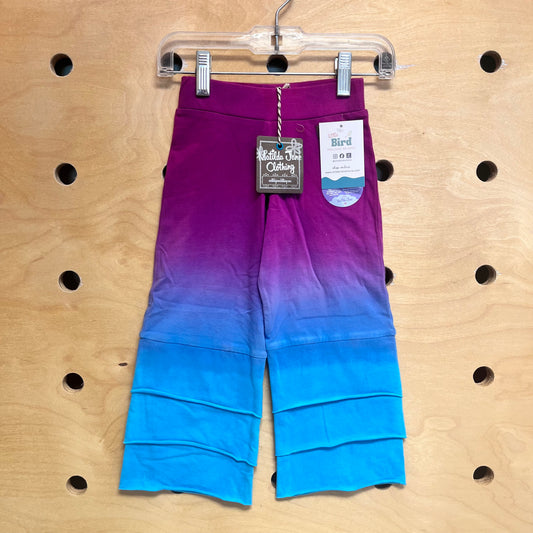 Pink/Turquoise Dip Dye Pants