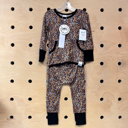 Cheetah Print Bamboo Romper NEW!
