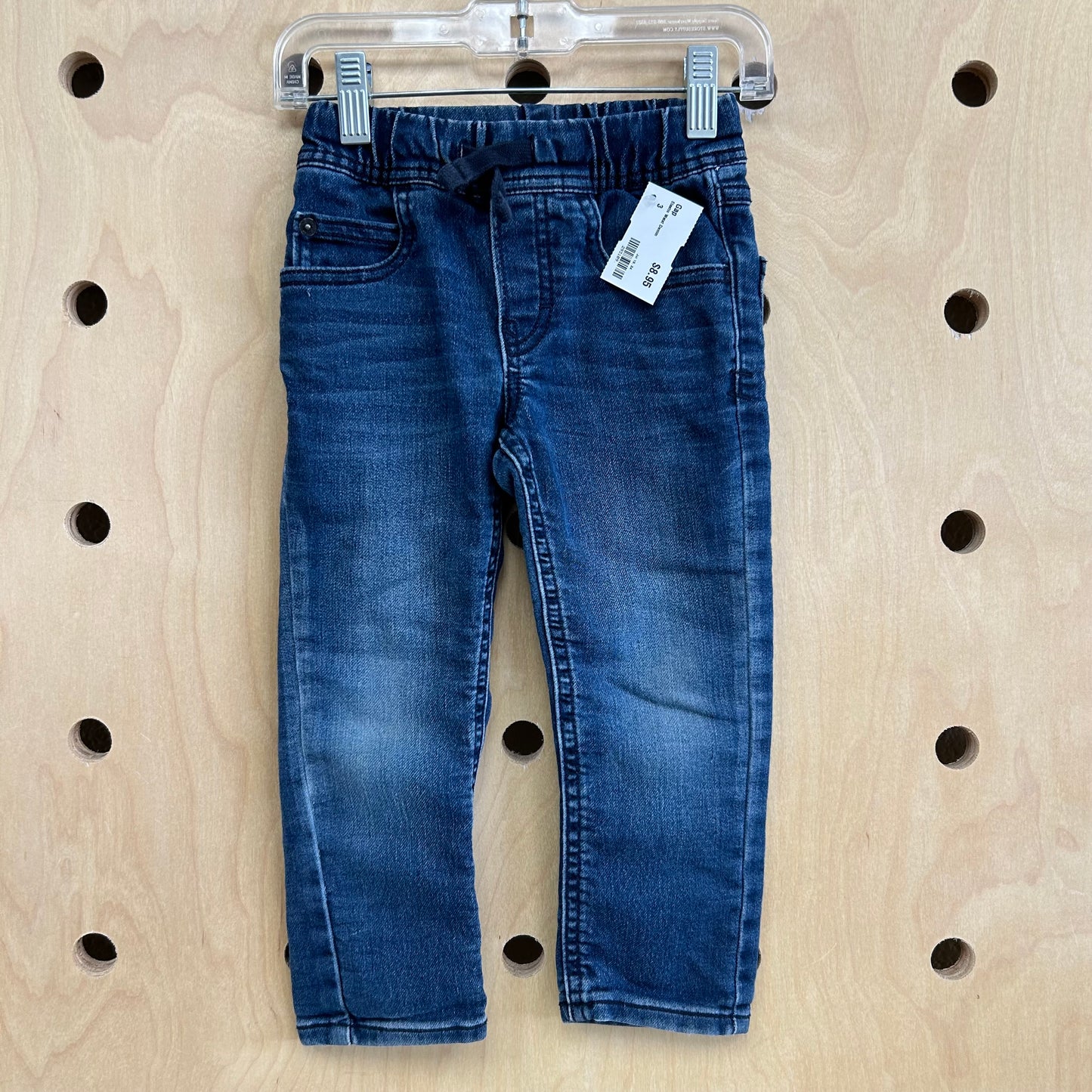 Elastic Waist Denim