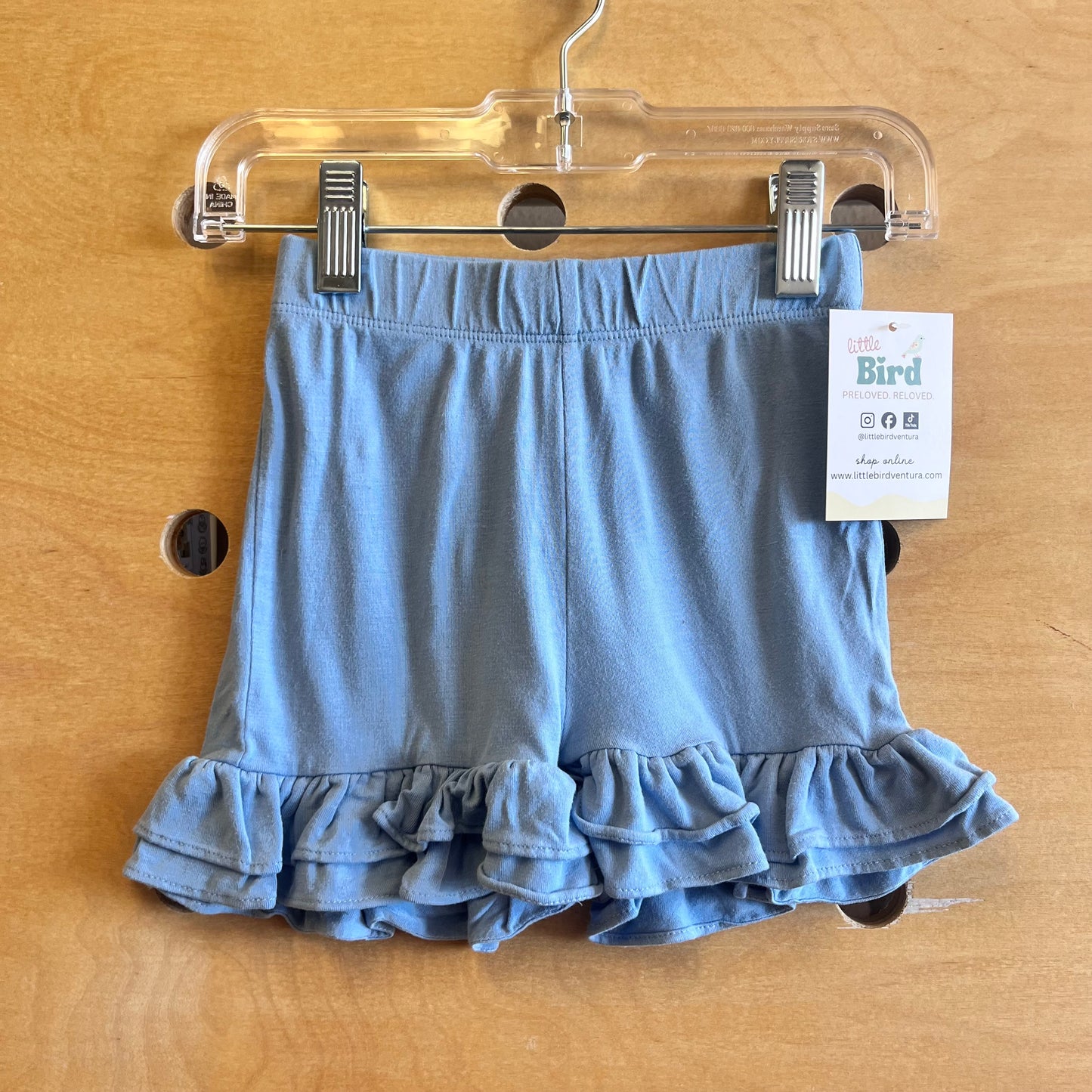 Blue Bamboo Shorts
