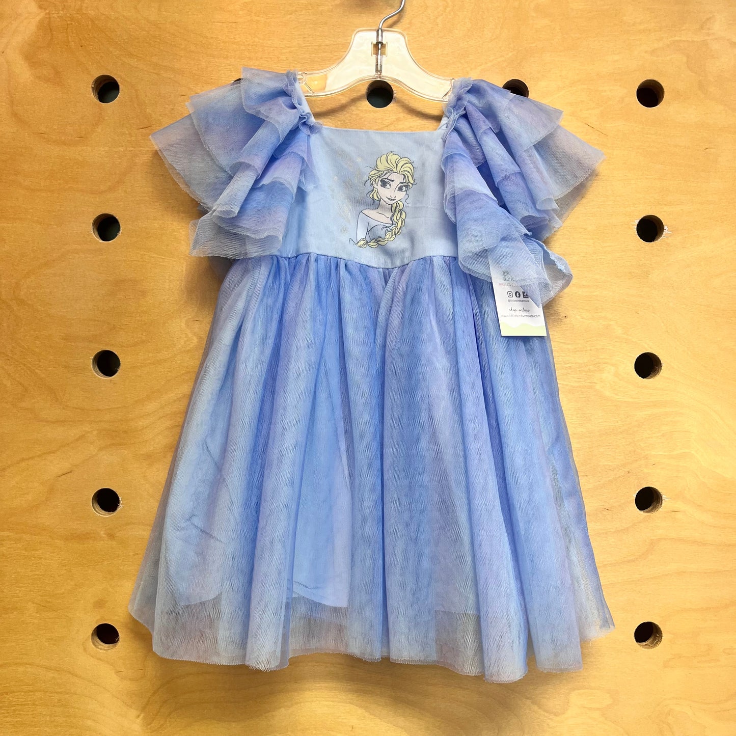 Purple/Blue Tulle Elsa Dress