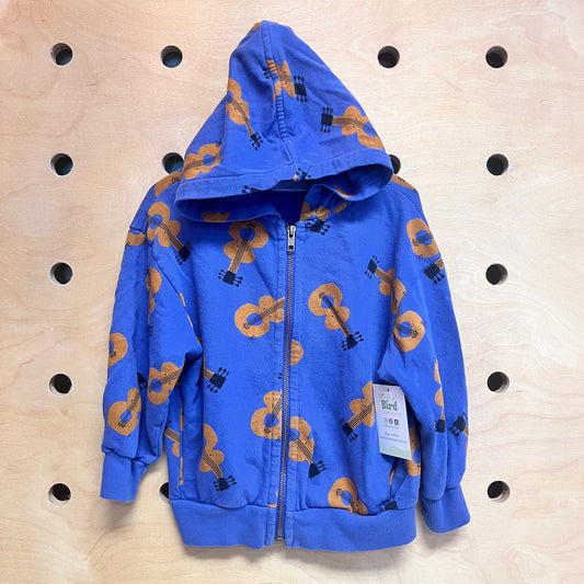 Blue Organic Guitars Zip Hoodie