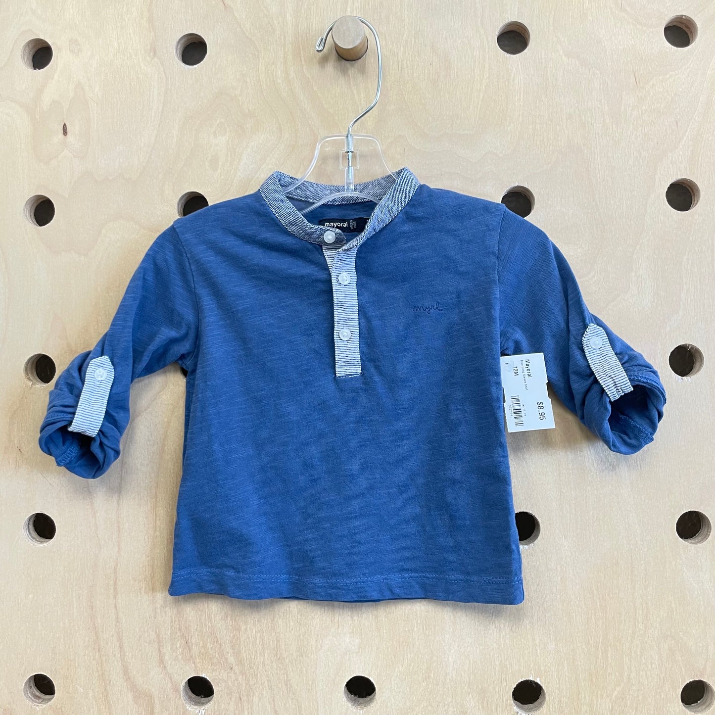 Blue Long Sleeve Shirt