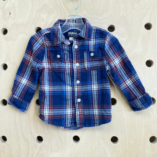 Blue Plaid Flannel