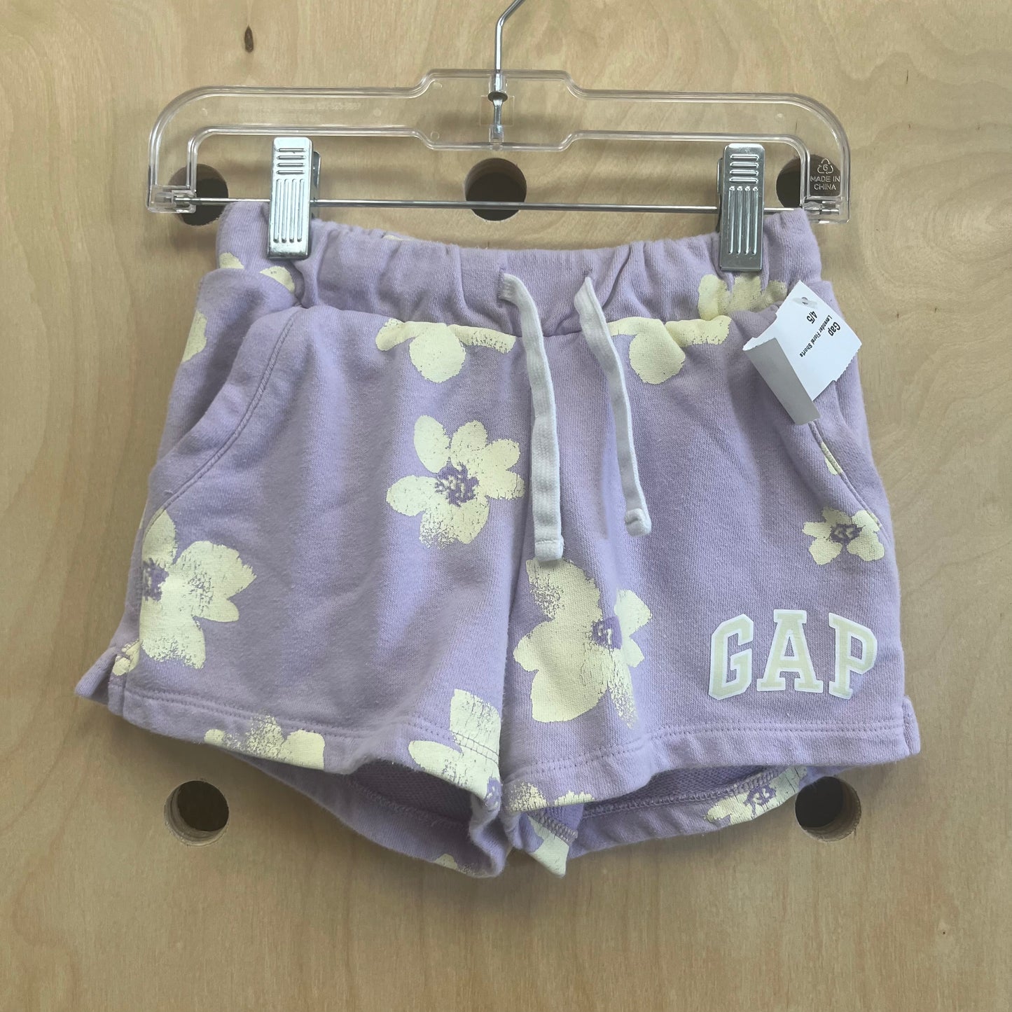 Lavender Floral Shorts