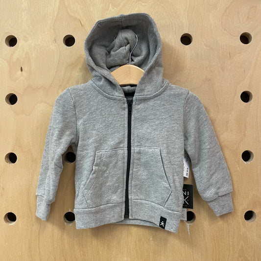 Grey Zip Hoodie NEW!
