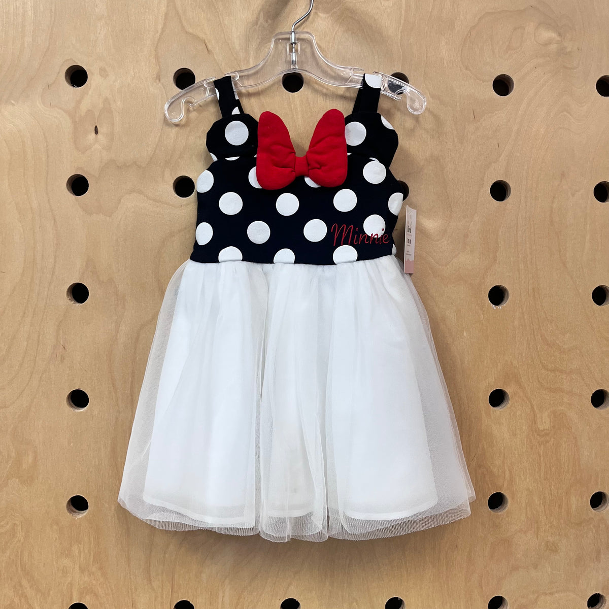 White Tulle Minnie Dress