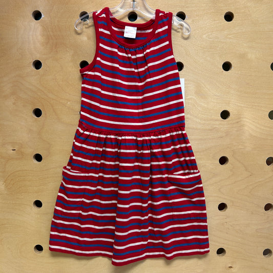 Red White & Blue Organic Dress