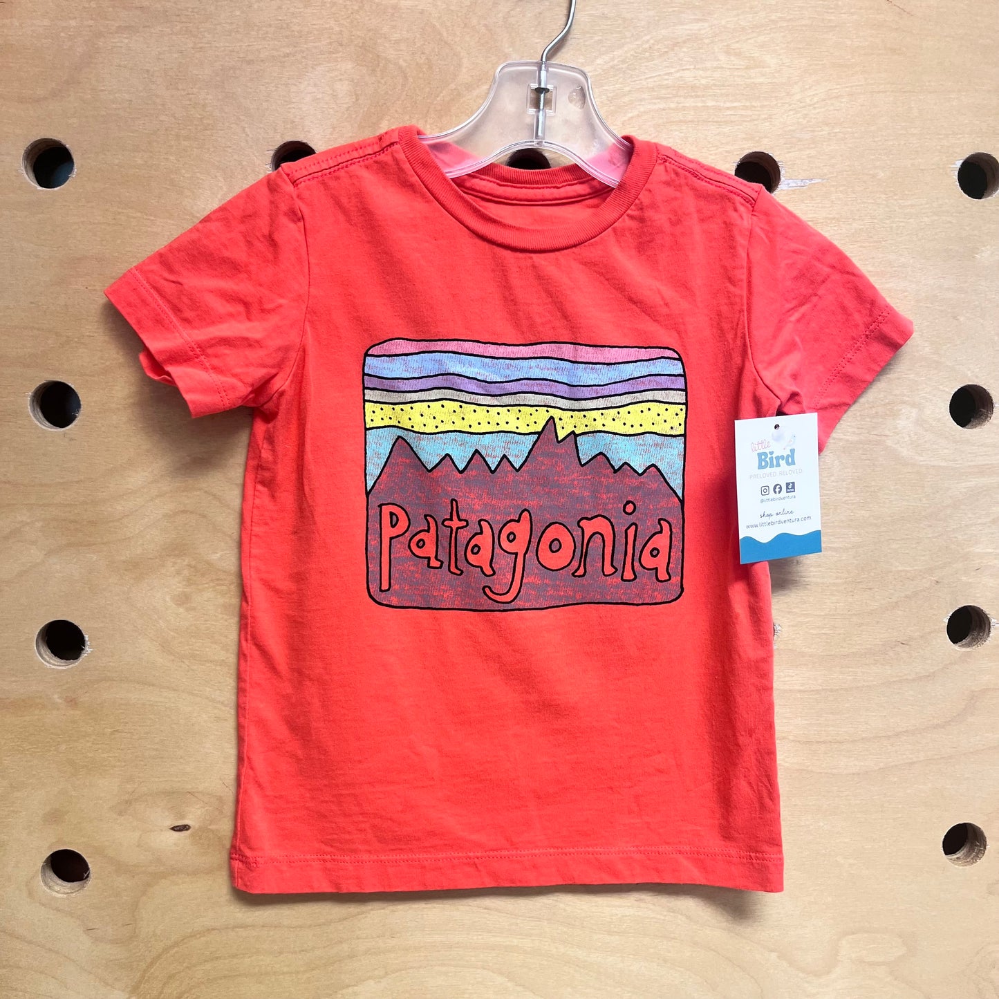 Organic Bright Coral Logo Outfit