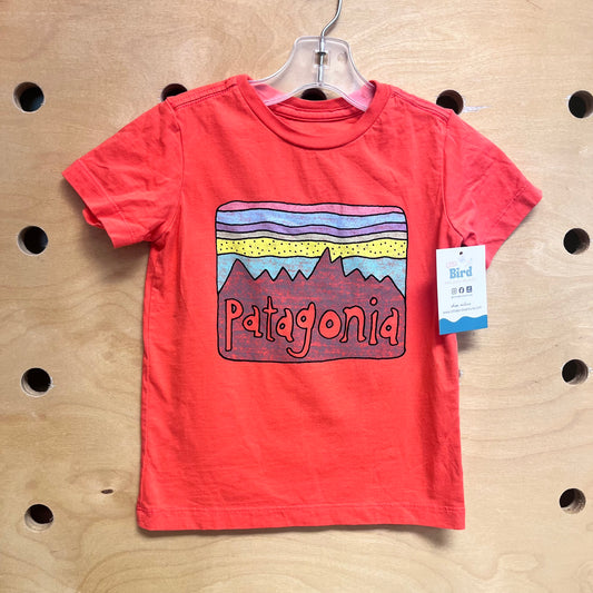 Organic Bright Coral Logo Outfit