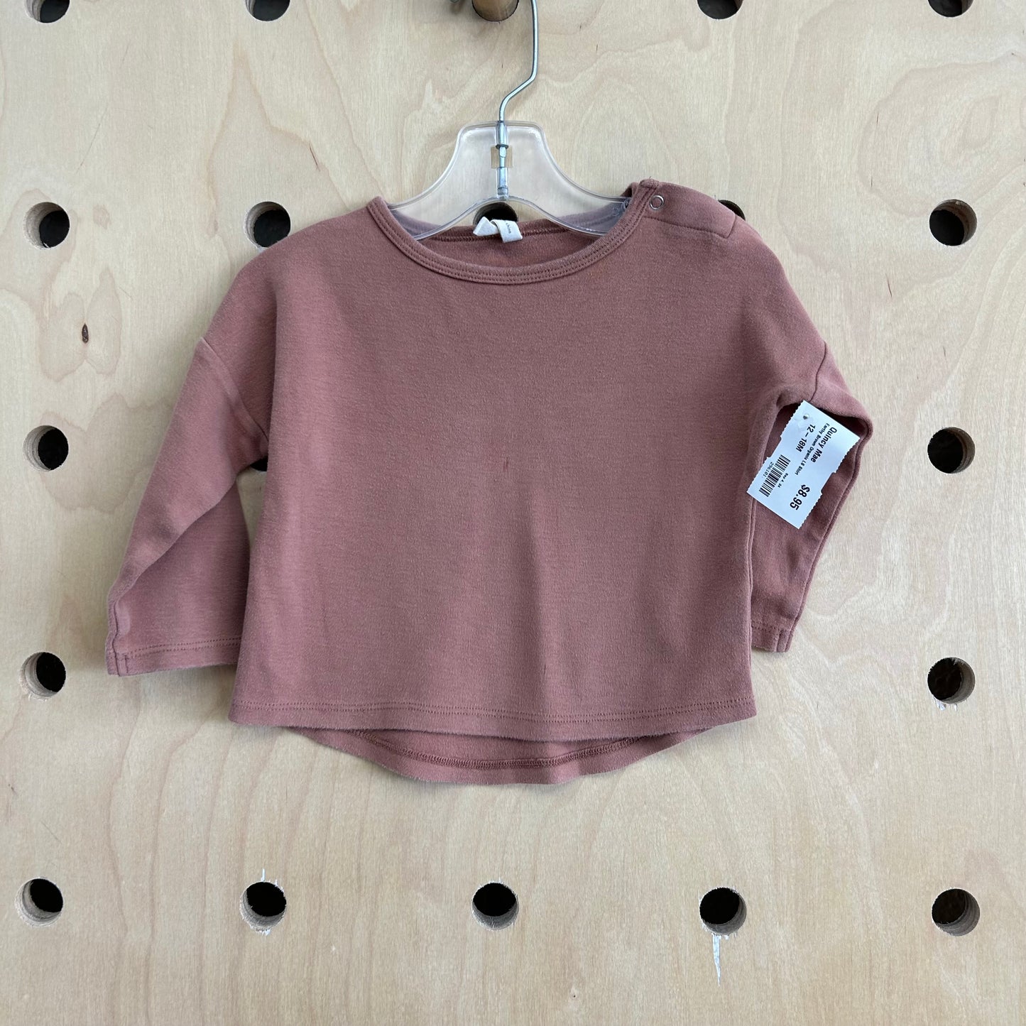 Earthy Brown Organic LS Shirt