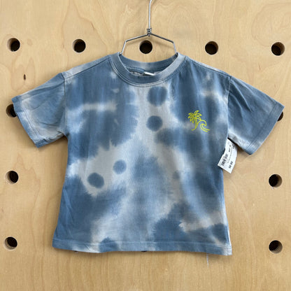 Here Comes Summer Blue Tie Dye Tee