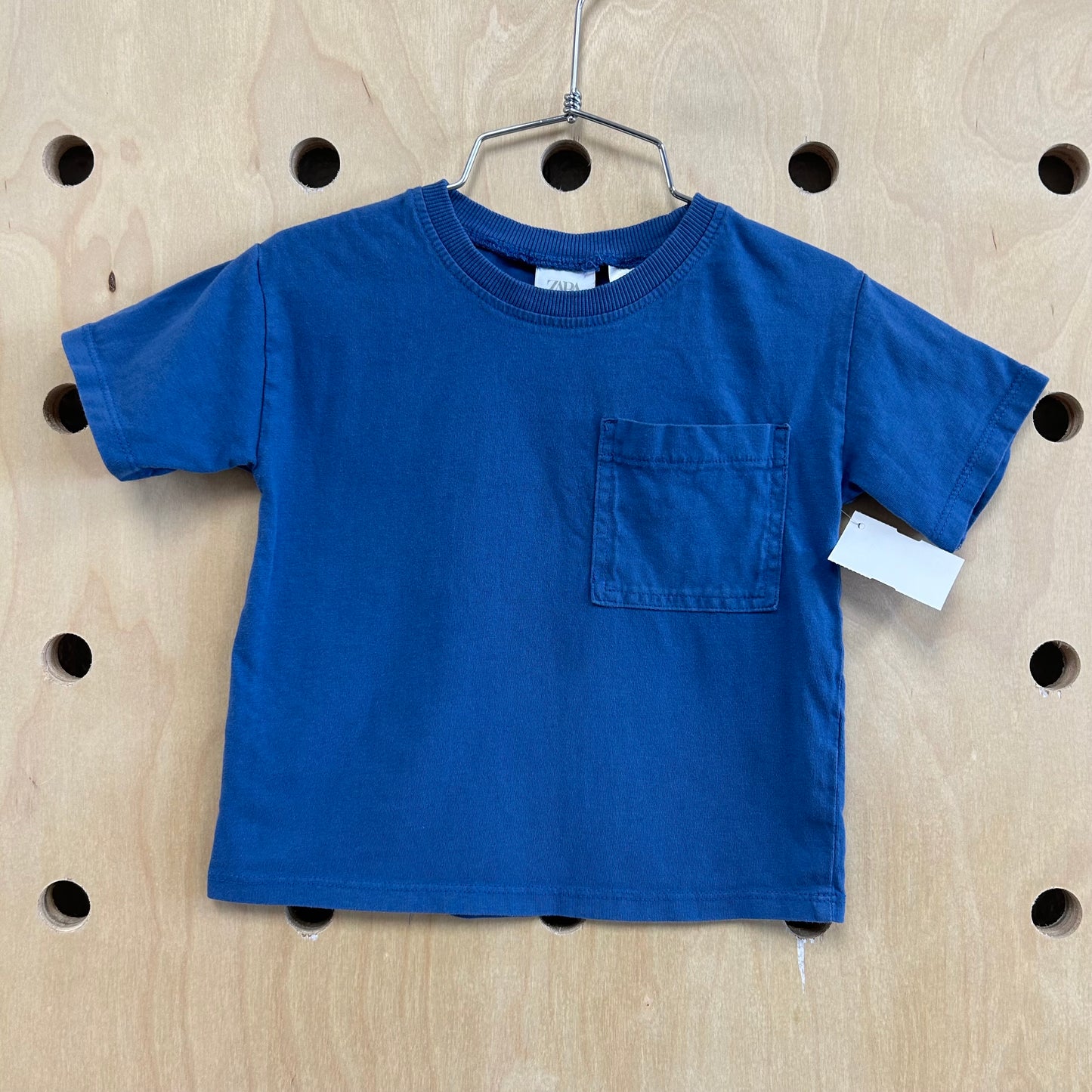 Blue Pocket Tee