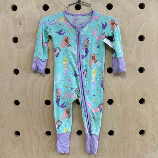 Mermaid Bamboo Zippy