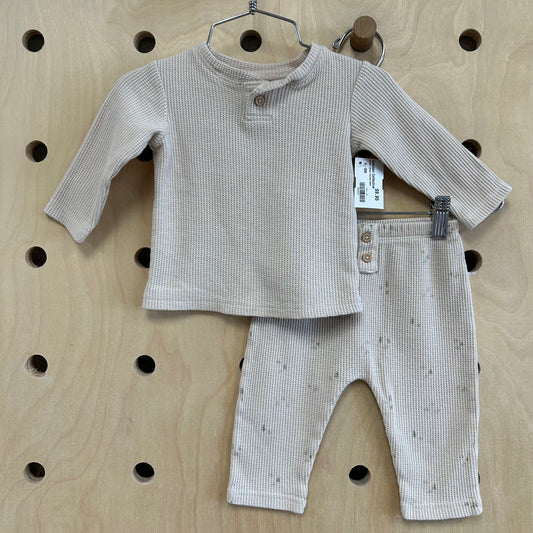 Cream+Green Thermal Outfit