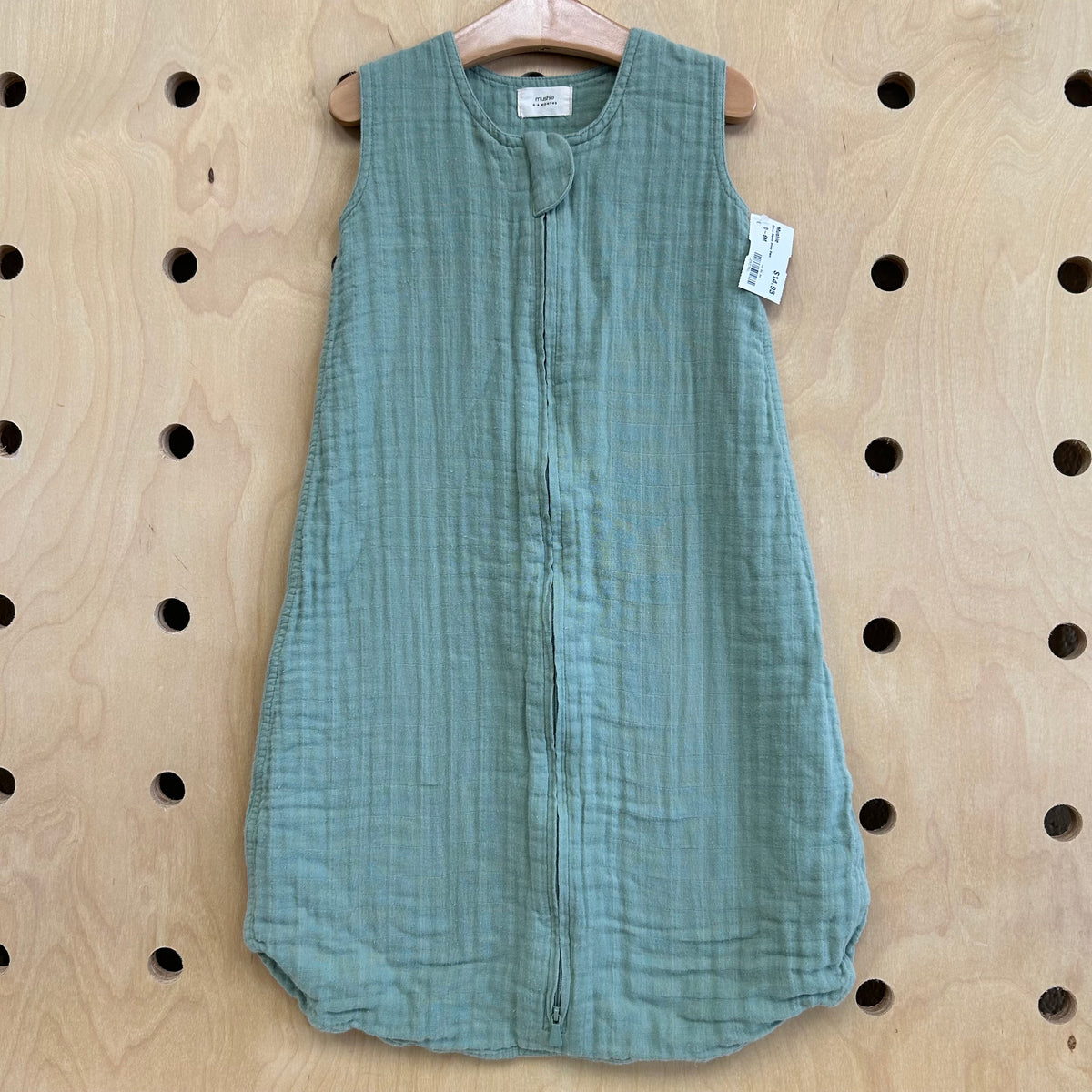 Green Muslin Sleep Sack