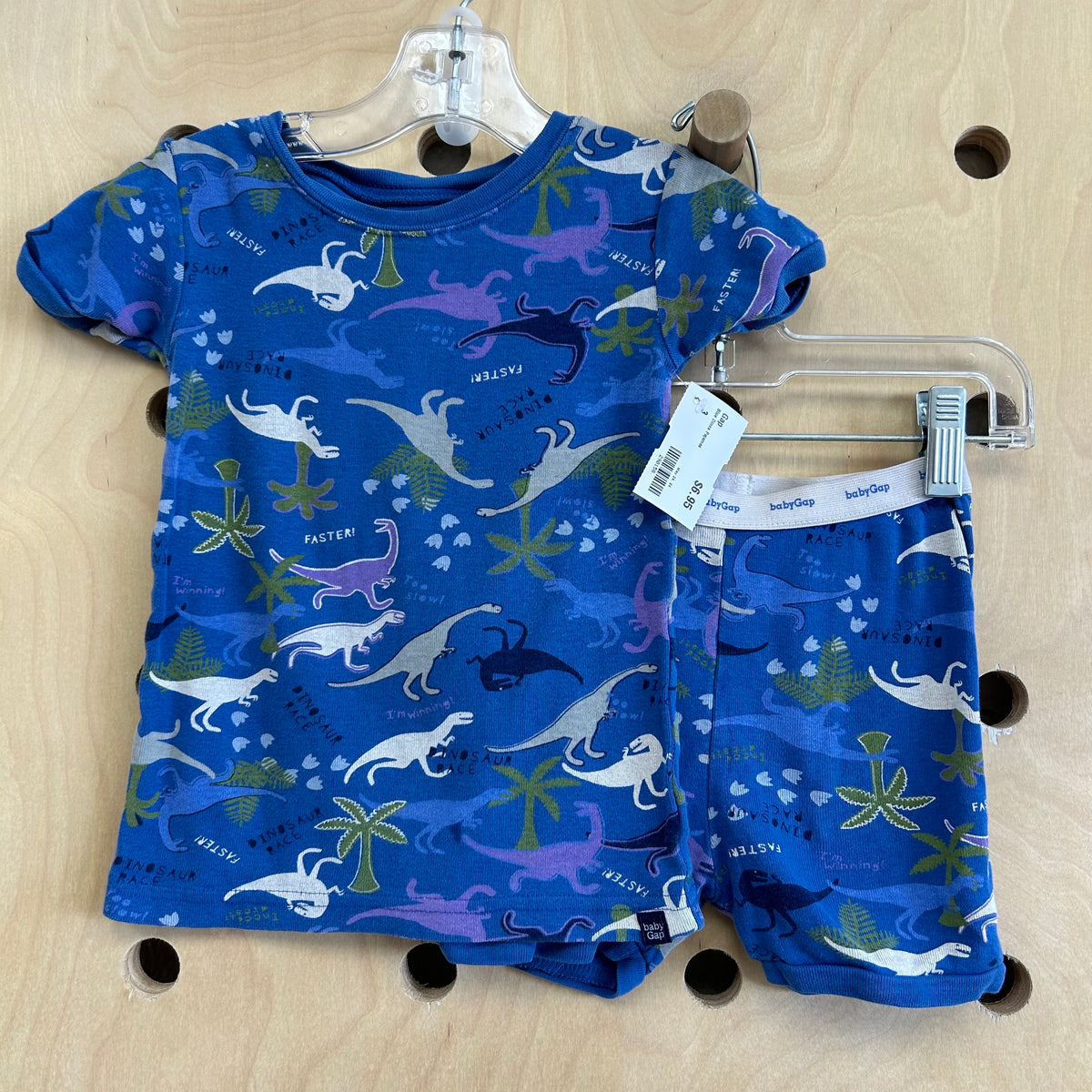 Blue Dinos Pajamas