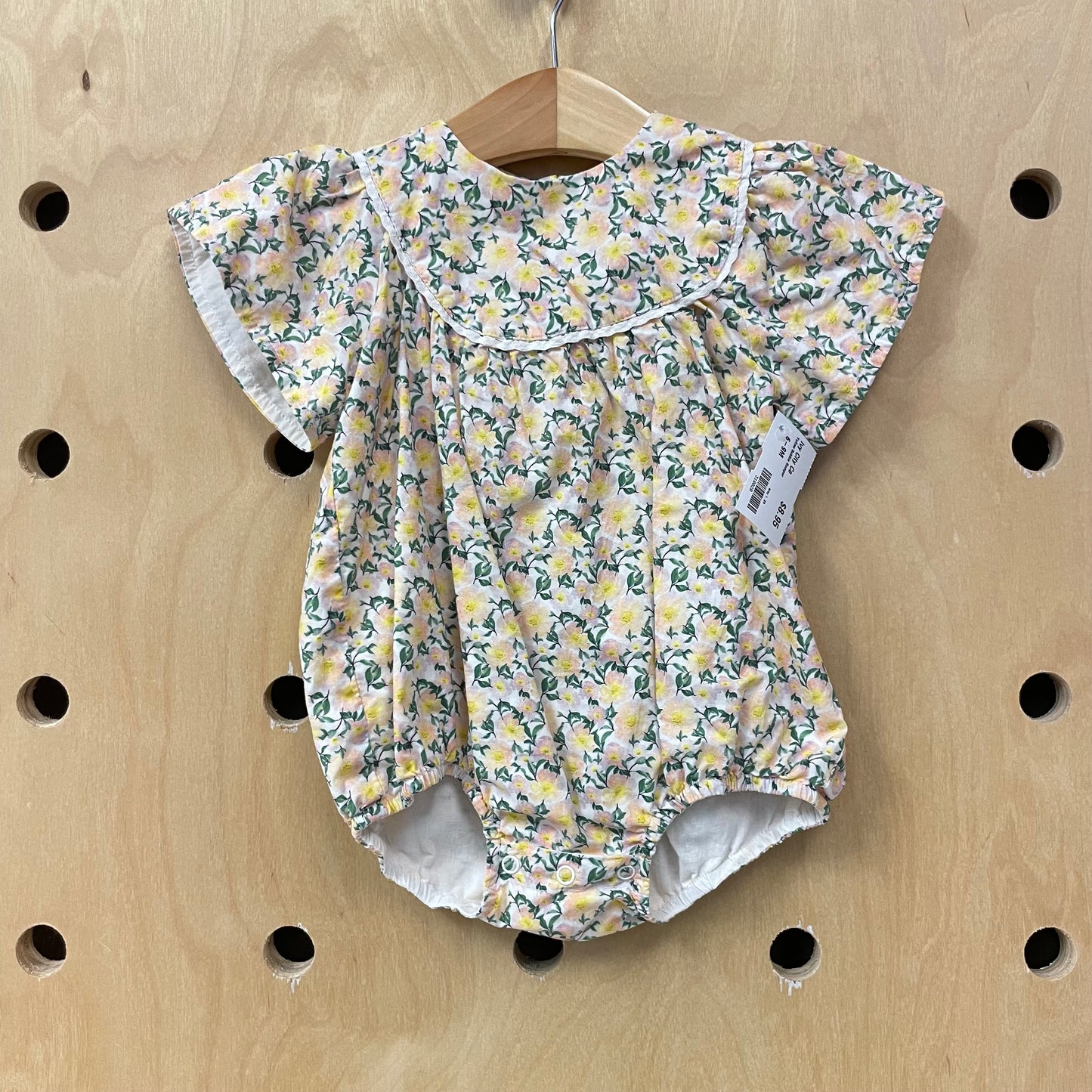 Yellow Bubble Romper