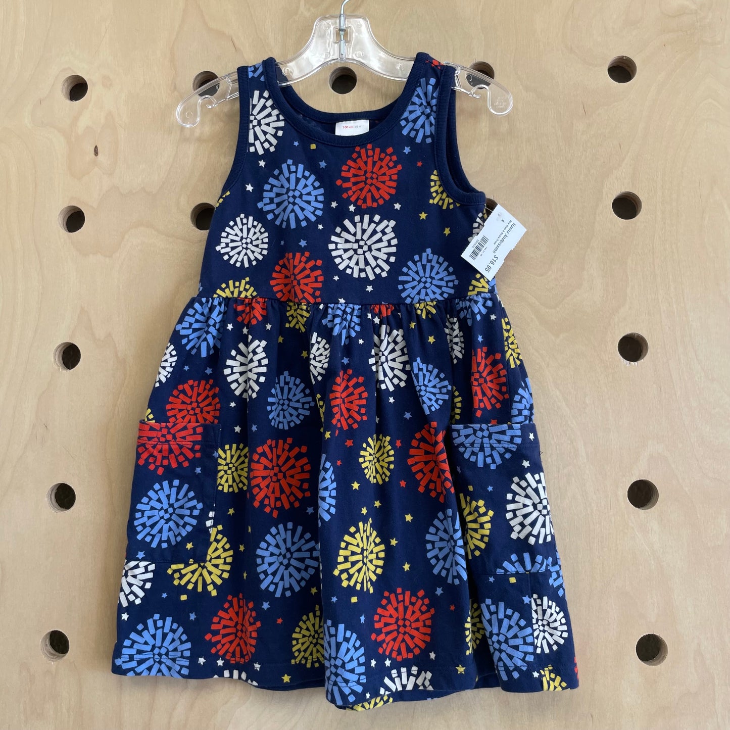 Blue Stars & Bursts Dress