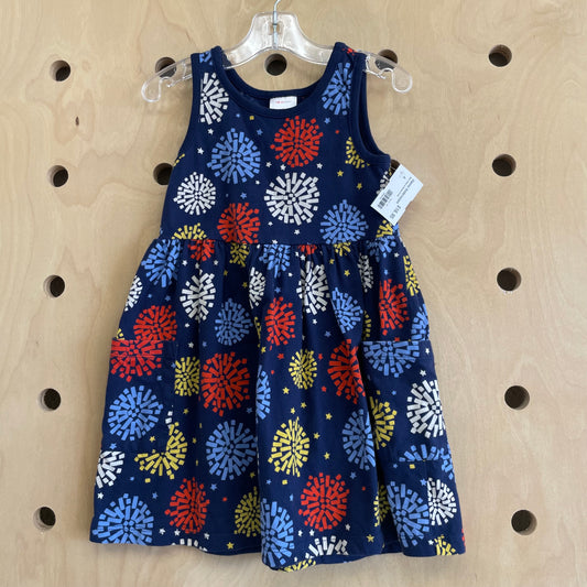 Blue Stars & Bursts Dress