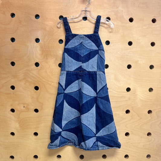 Two Toned Denim Dress