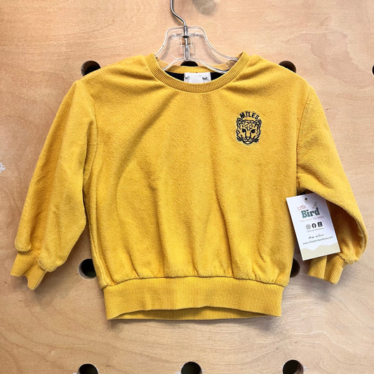 Yellow Tiger Pullover