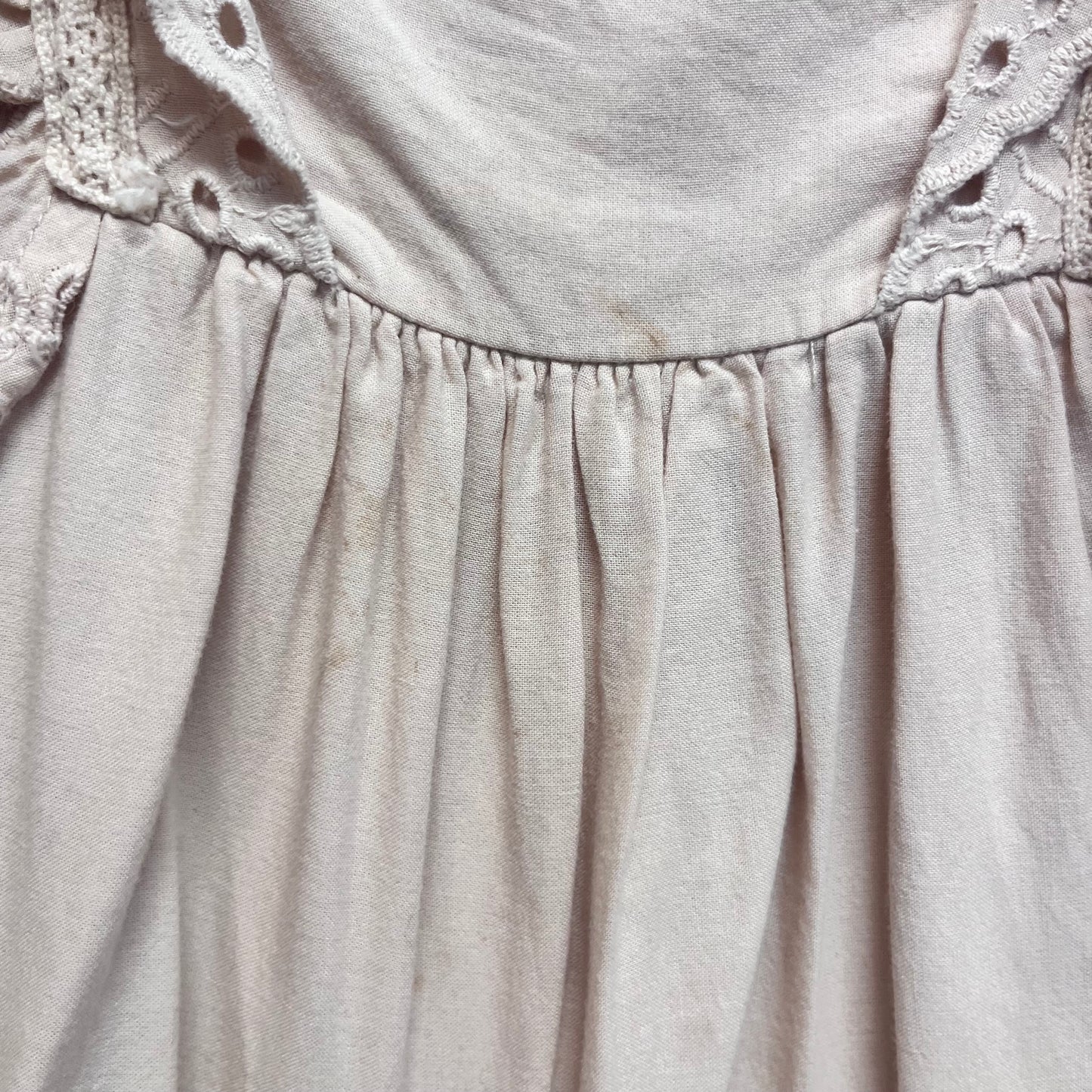 Light Pink Eyelet Dress